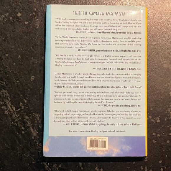 "Finding the Space to Lead," by Janice Marturano, 2014 First Ed. Hardcover - Picture 3 of 10